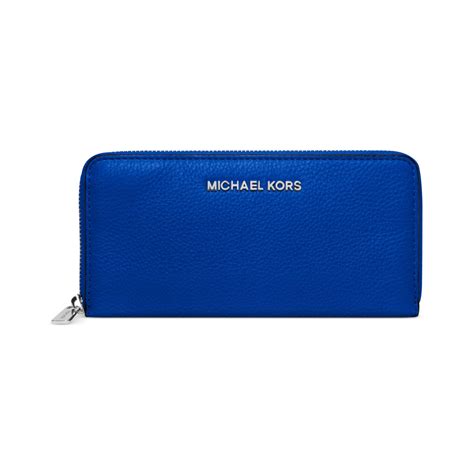 michael kors portemonnee blauw|michael kors designer wallet.